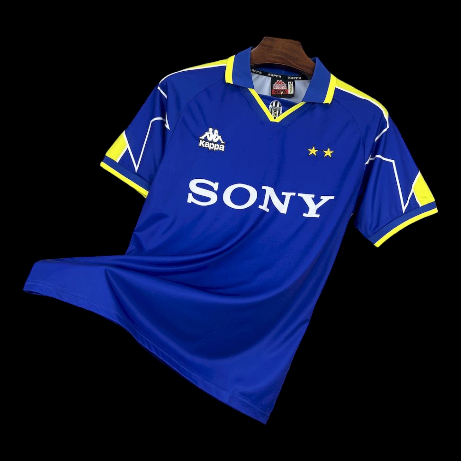 Acheter Juventus Maillot Extérieur Rétro 199697 - Maillot pas cher
